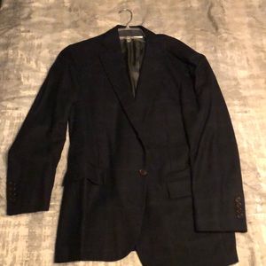 Brooks Brothers men’s blue check blazer